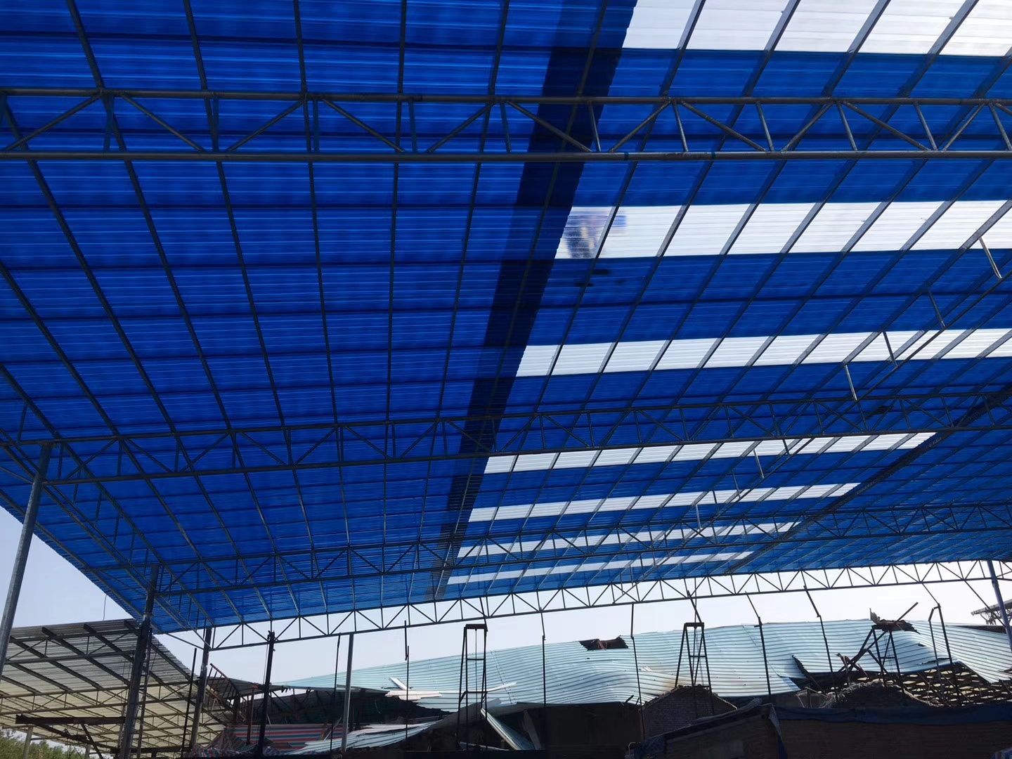 Roofing tiles FRP fiberglass tile, FRP fiberglass tile, PVC anti-corrosion tile